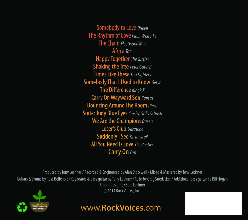 Rock Voices 2014 CD - Rock Voices