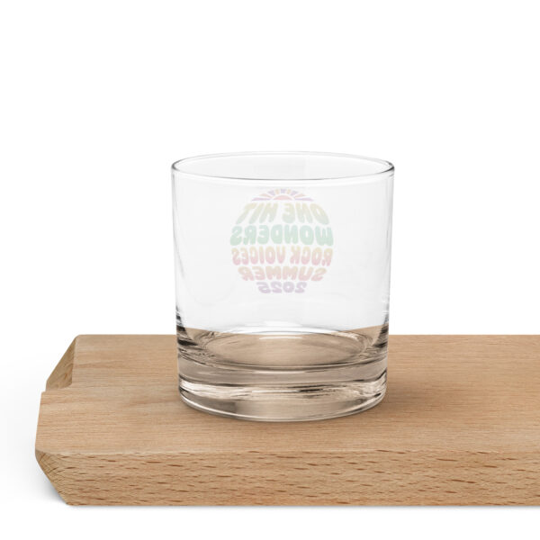 2025 Summer of One Hit Wonders rocks glass - Image 2