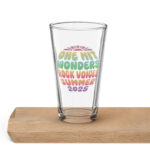 2025 Summer of One Hit Wonders shaker pint glass