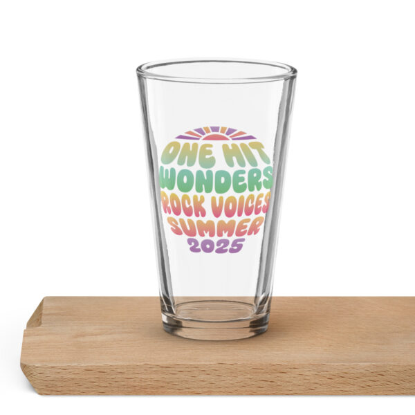 2025 Summer of One Hit Wonders shaker pint glass